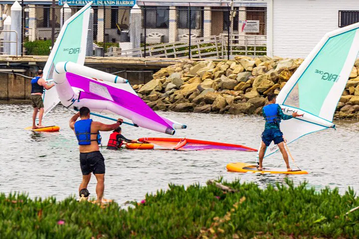 Master Wind Power: SUP Sailing & Winging Adventure in Malibu!