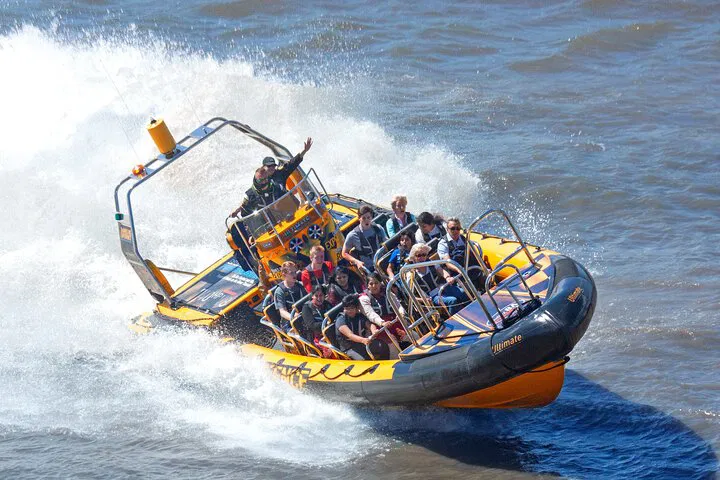 Thames Barrier Speedboat: 70-Min Private Thrill Ride!