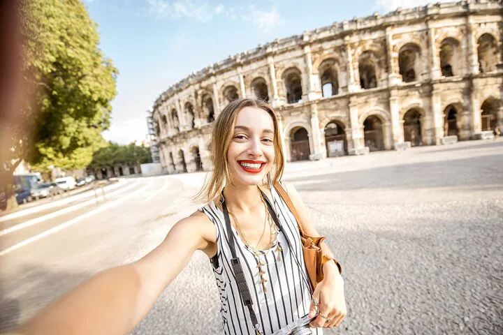 Nimes Arena Ticket & Old Town Audio Tour