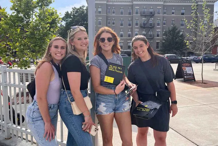 Brooklyn's Brain-Teasing Adventure: Outdoor Escape Room Challenge!