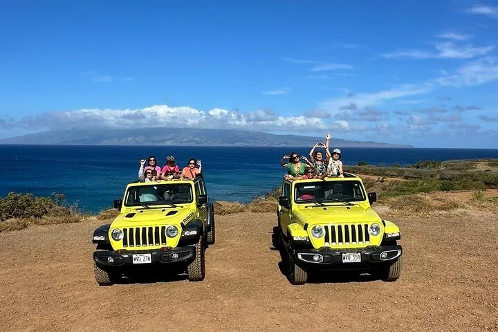 Unforgettable West Maui Open-Air Jeep Adventure: Discover Coastal Wonders!