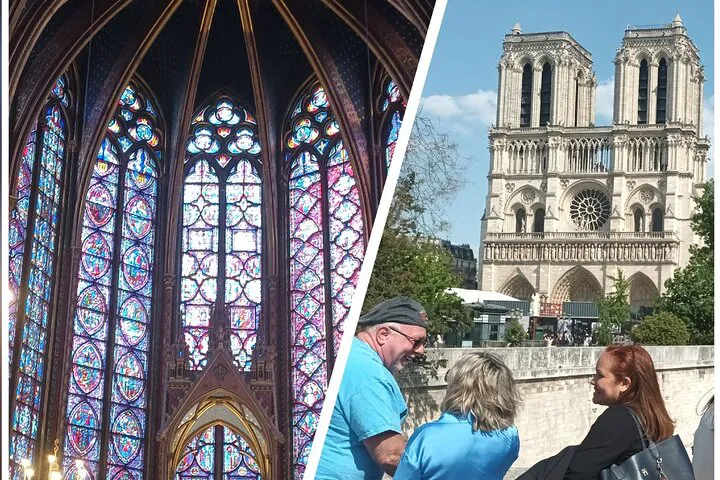 Unveiling Paris's Heart: Notre Dame Exterior, Île de la Cité & Sainte Chapelle