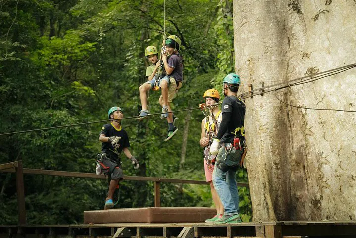 Conquer Phuket's Canopy: Ziplining Adventure with Hanuman & Thai Feast