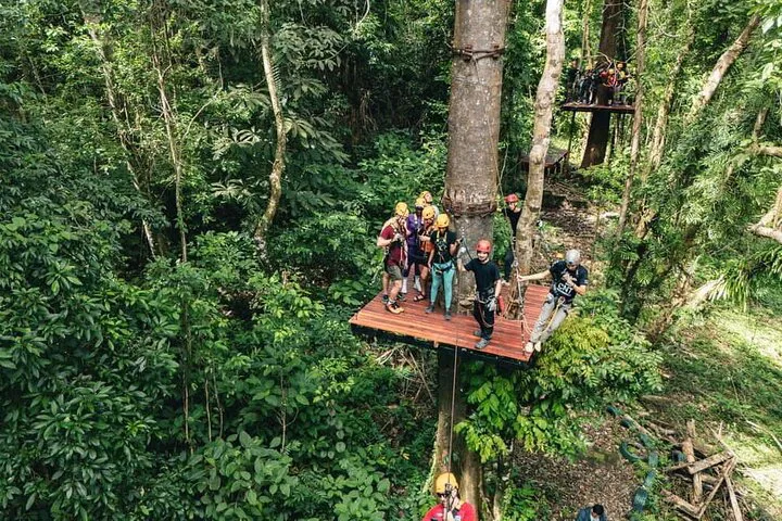 Khao Lak Jungle Zipline Adventure: Sky Rock Thrills