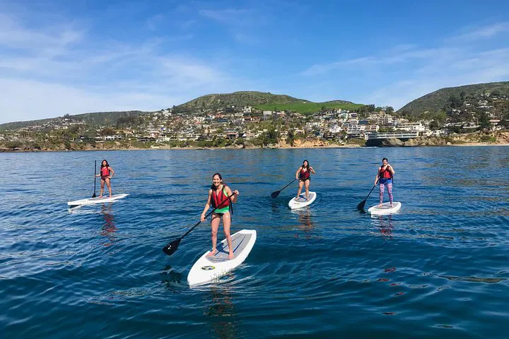 Laguna Beach Paddleboard Adventure: Explore Hidden Coves & Seal Sanctuary!