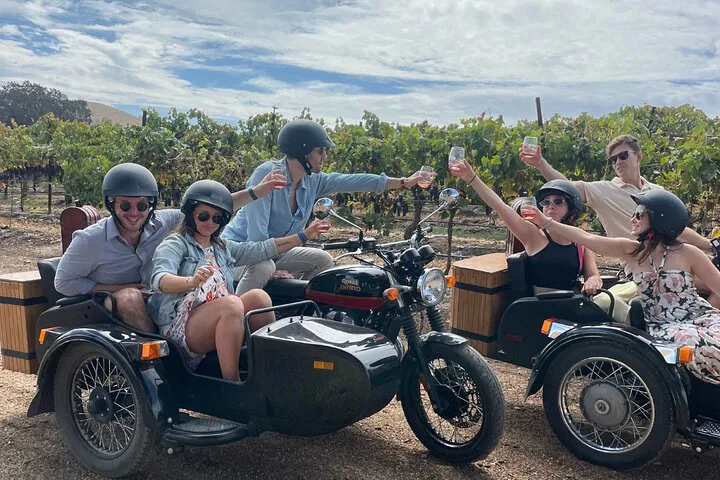 SLO Sidecar Wine Tour: Vineyard Views & Tastings