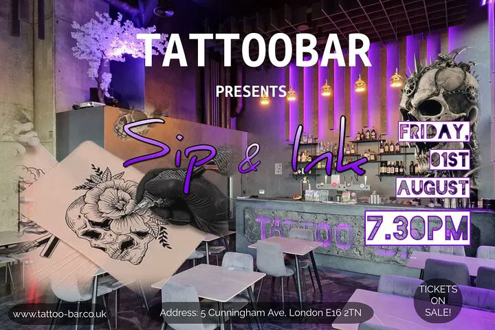 London: Sip & Ink Creative Tattoo Art Experience