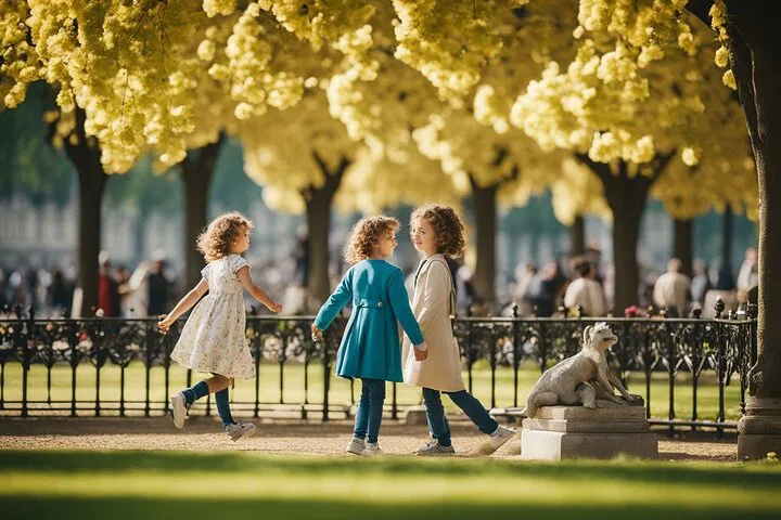 Capture Parisian Elegance: Jardin des Tuileries 30-Minute Photoshoot