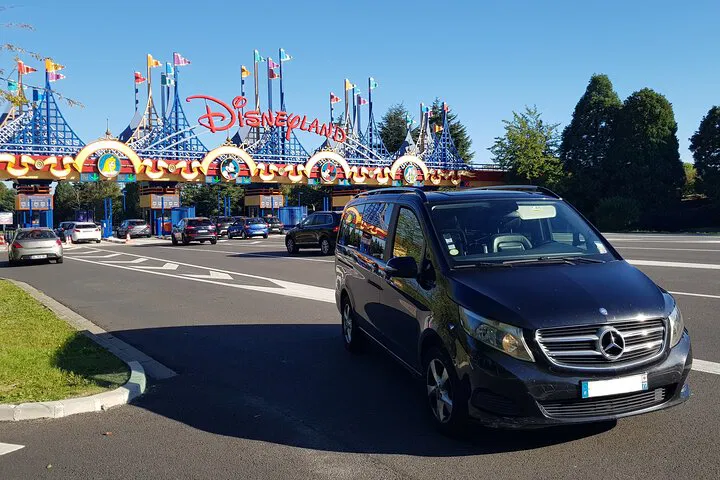 Stress-Free Disneyland Paris Transfer: Private Van from CDG