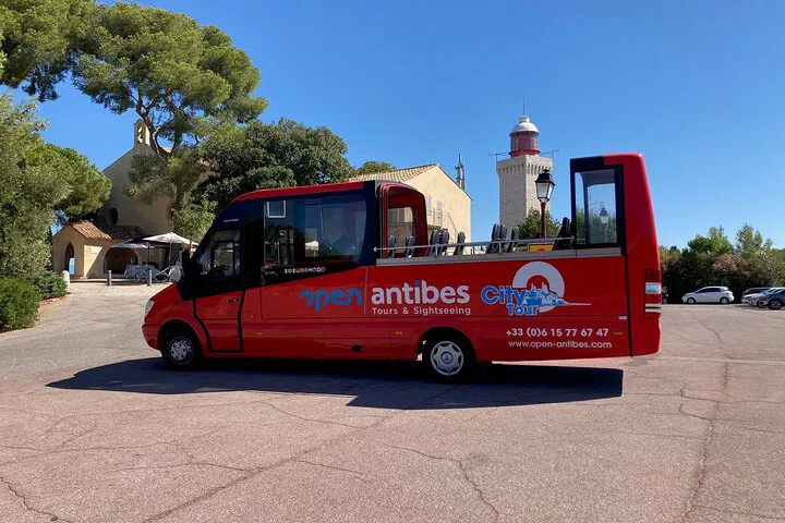 Discover Antibes & Juan-Les-Pins: An Open-Top Bus Adventure!