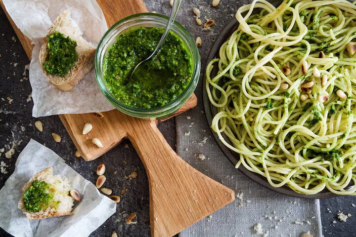 Craft & Savor: Authentic Pesto Making in a Genoese Home