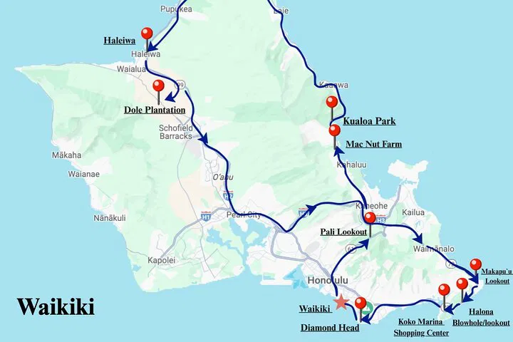 Oahu's Best: Private Day Tour - See It All!