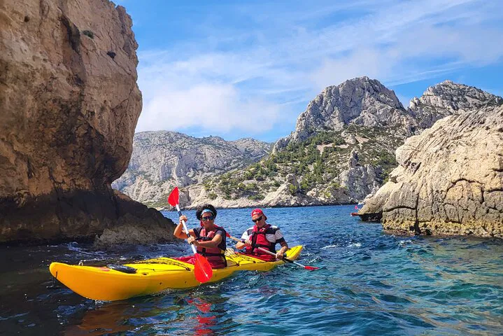 Cassis Calanques Kayak Adventure: Explore Hidden Coves & Cliffs