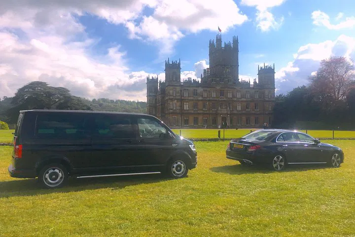 Downton Abbey Door-to-Door: Private Highclere Castle Round Trip