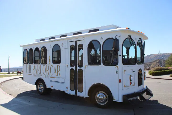 Step Back in Time: Hollywood's Luxurious Vintage Trolley Tour for Groups