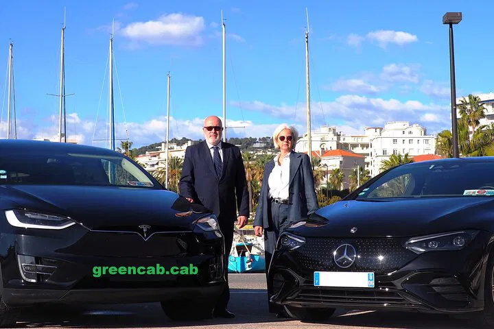 Luxury Electric Transfer: Nice Airport to Cannes