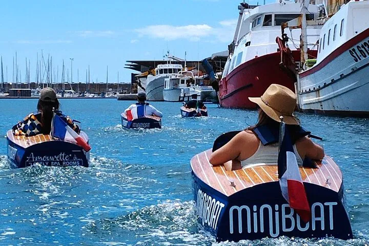 Sète Eco-Adventure: Captain Your Own Miniboat!