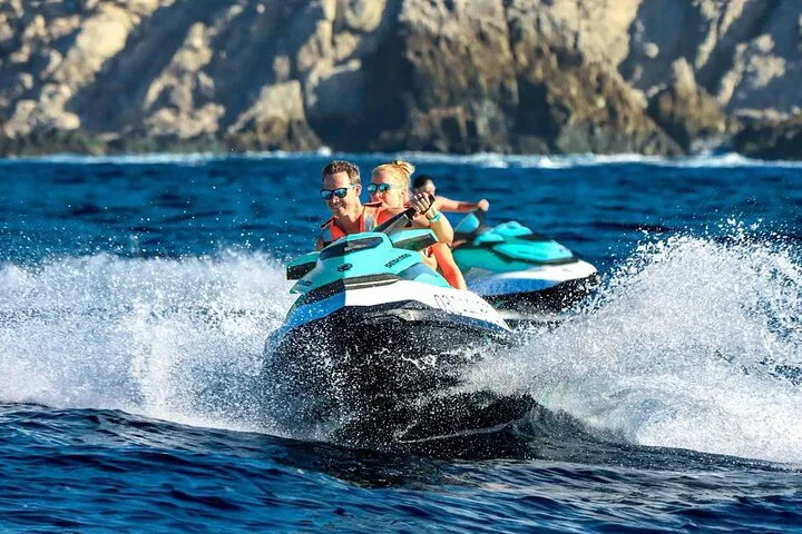 Glide & Swim: Jet Ski Adventure on the French Riviera's Pristine Waters