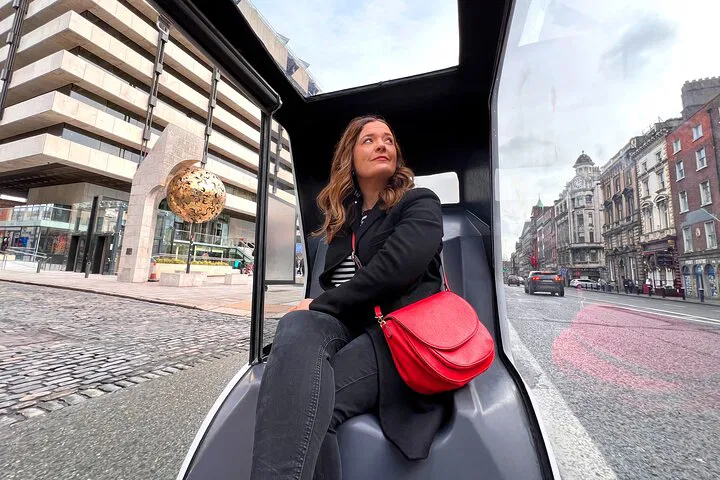 Dublin's Electric Pedal Cab Tour: A Whimsical City Adventure