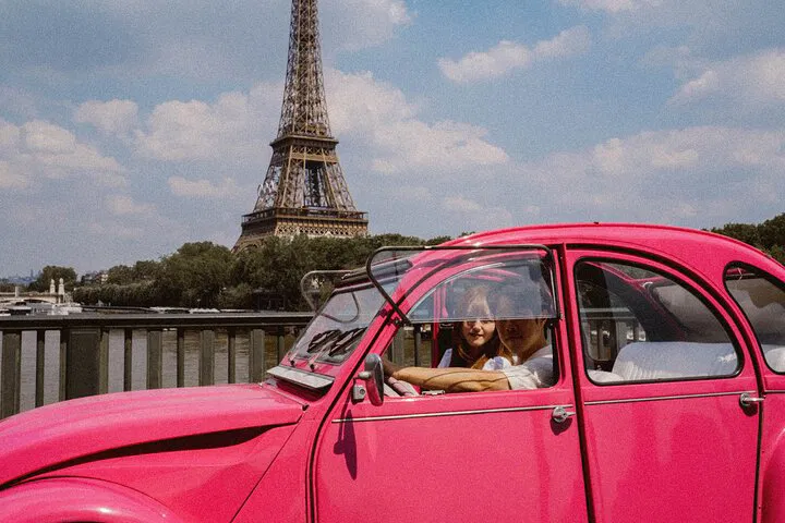 Paris in Pink: A Whimsical Citroën 2CV Private Tour