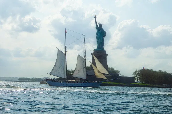 Statue of Liberty Tall Ship Sail: NYC Harbor Views