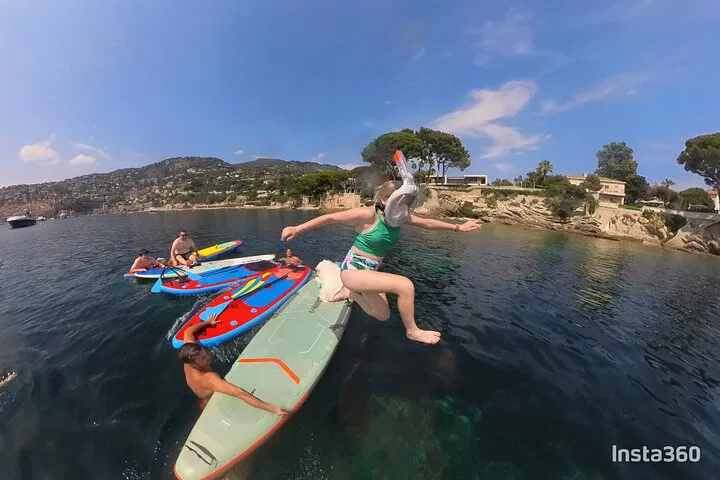 Riviera Adventure: E-Bike & Paddle in Villefranche!