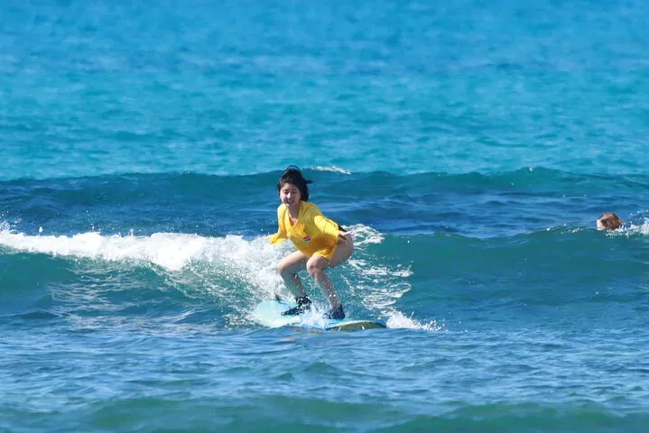 Ride the Waves: Semi-Private Surfing Adventure in Waikiki