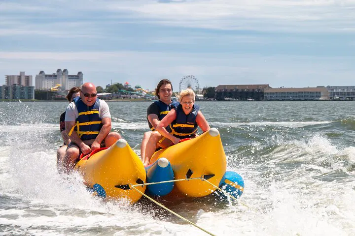 Ocean City Banana Boat Thrill Ride: Wild Waves Await!