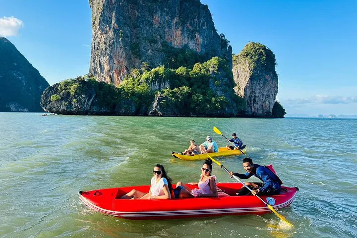 Phang Nga Bay Adventure: Canoe, James Bond Island & Bioluminescent Plankton!