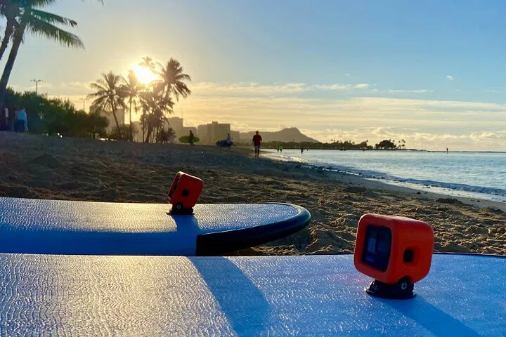 Small Group Surf Lesson with GoPro in Oahu