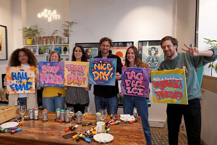 Paris Street Art Workshop: Create Your Own Canvas!