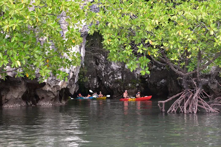 Krabi's Coastal Wonders: Kayak Adventure in Ao Thalane Bay & Hong Island