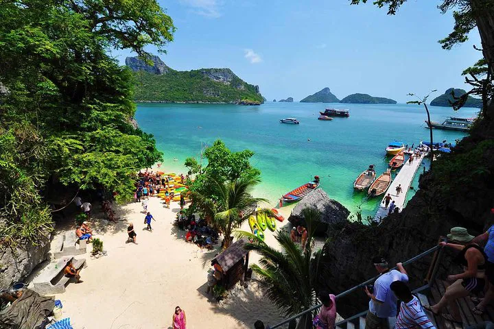 Angthong Marine Park Adventure: Snorkel, Kayak & Speedboat Fun!