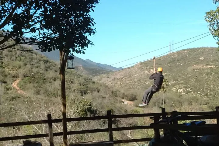 Ensenada: Zipline, Zoo & Bufadora Private Tour