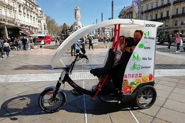 Montpellier Pedicab Tour: Eco-Friendly City Exploration!