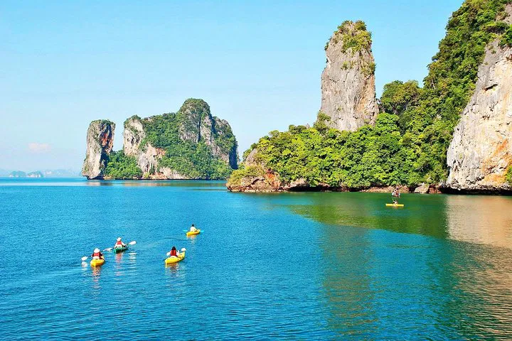Phang Nga Bay: Sunset Starlight Kayak Adventure with Thai Flavors