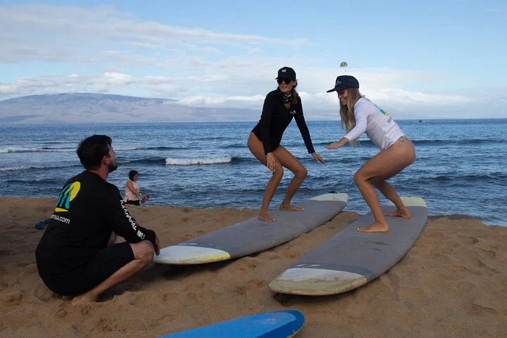 Kaanapali Group Surf Lessons: Ride Maui Waves!