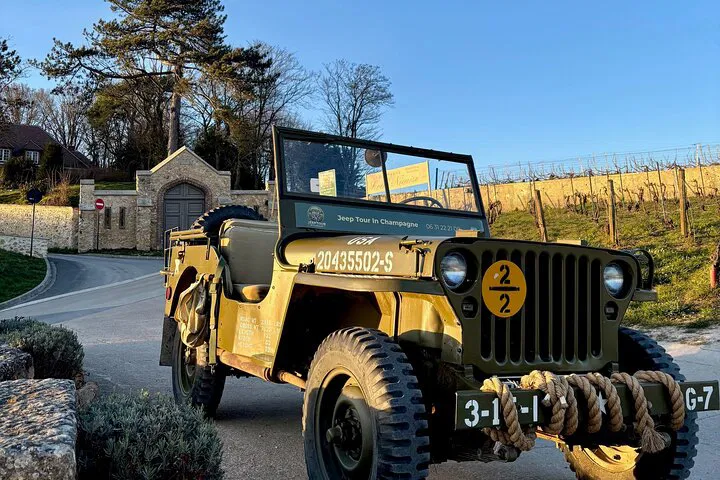 Champagne Vineyard Jeep Tour with Tasting