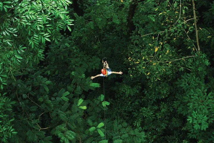 Thrill Seekers' Delight: Zipline Adventure at Hanuman World Phuket