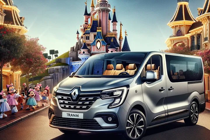 Stress-Free Paris Airport & Disneyland Transfers in a Private Minivan