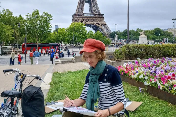 Eiffel Tower Art: Drawing Workshop in Paris