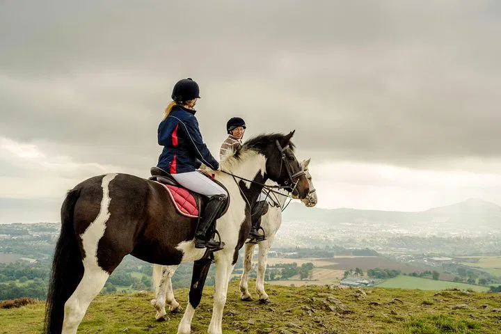 Wicklow Mountains: Horseback Adventure & Glendalough Tour from Dublin