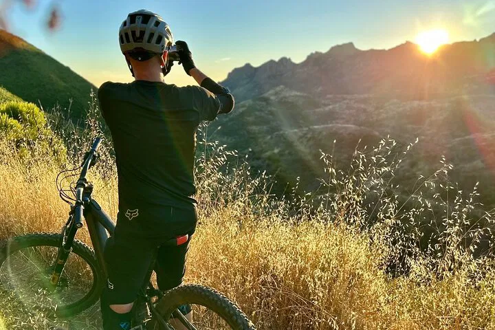 Unleash Malibu's Magic: eMTB & Hiking to Hidden Grotto Falls!