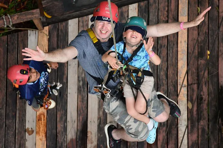 Soar Through Phuket's Jungle: Zipline Adventure at Hanuman World