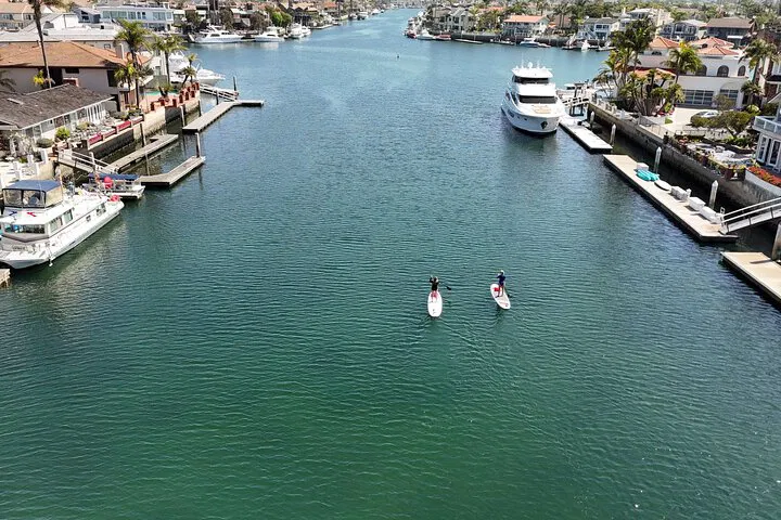 Paddle Huntington Harbour: SUP Lesson Adventure
