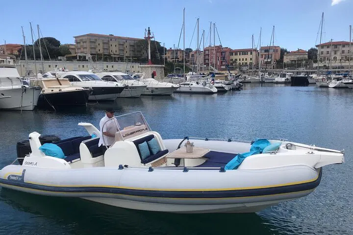 Riviera Boat Tour: Swim, Wine & Coastal Views!