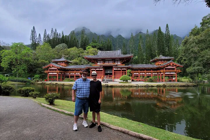 Oahu's Cultural Gems: Byodo-In Temple & Waimea Valley Adventure
