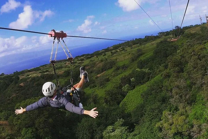 Maui's Ultimate Dual-Zipline Adventure: Soar Above Paradise!