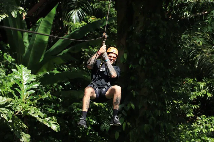 Soar Through Phuket's Jungle: Hanuman World Zipline Adventure!