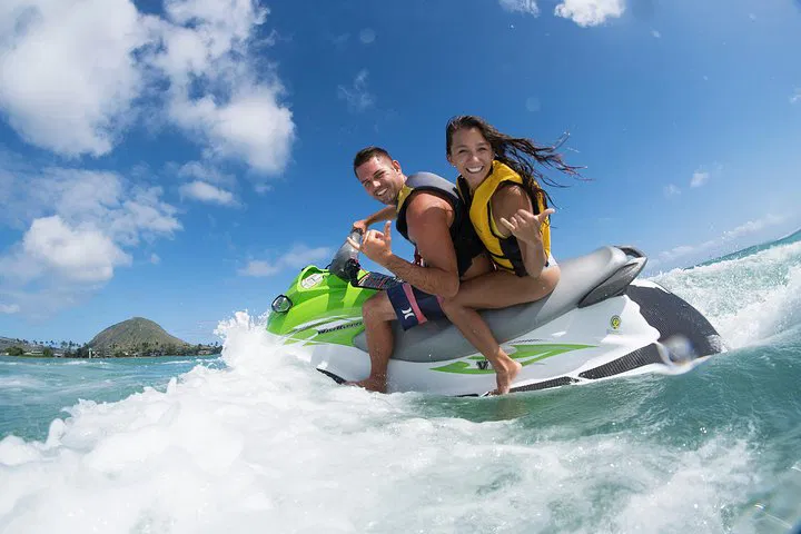 Oahu Jet Ski Ride: Maunalua Bay Thrills!